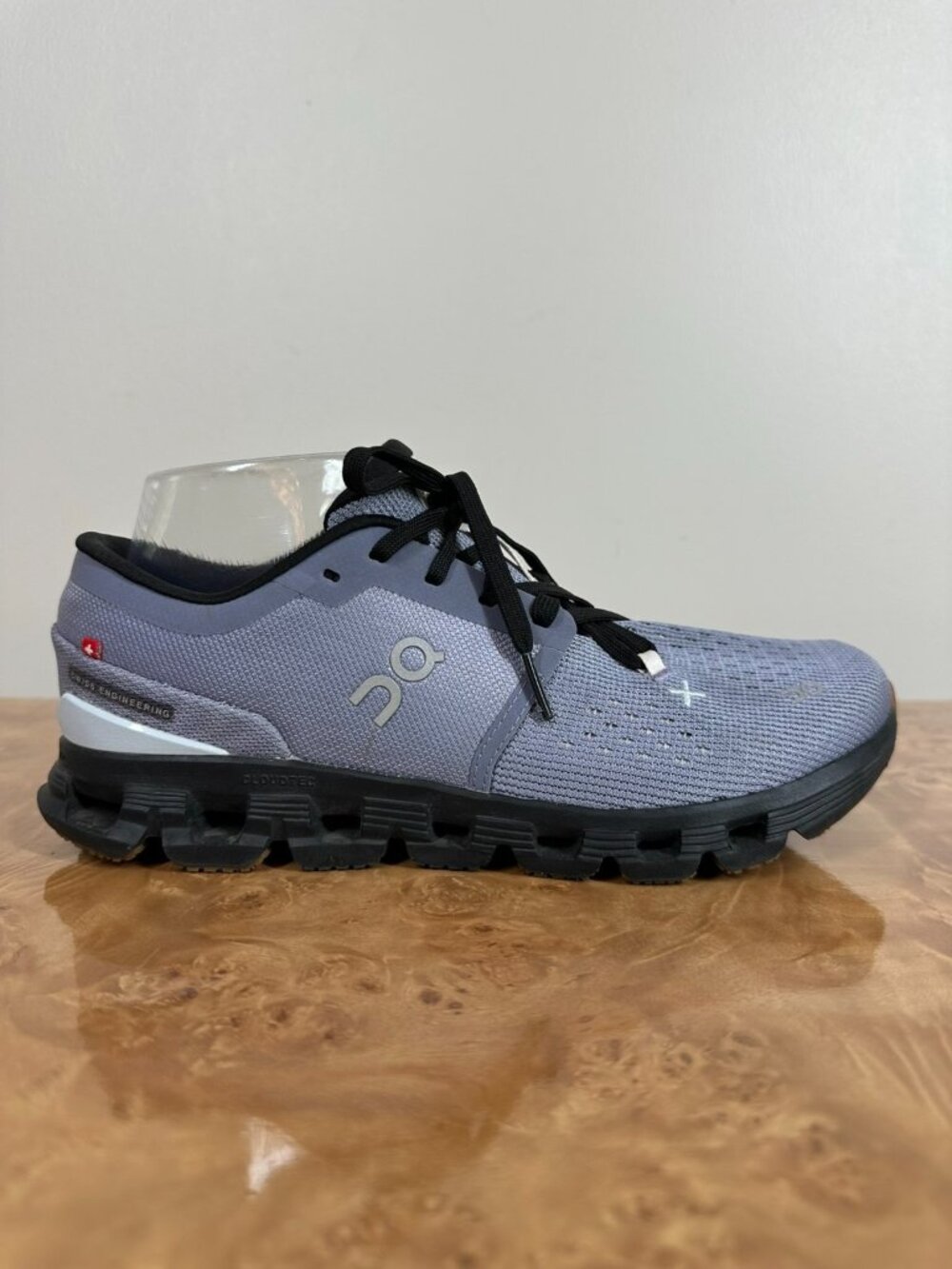 On Cloud X Gray Black Women's Running Training Shoes Size 8.5 EU 40